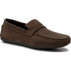 Mokasyny HUGO - Dandy Mocc 50407732 10209222 01 Dark Green 301. Zielone mokasyny męskie HUGO, na co dzień, bez wzorów, ze skóry, eleganckie, bez zapięcia. W wyprzedaży za 369,00 zł.