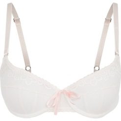 Biustonosze bardotka: Passionata MISS COQUETTE Biustonosz pushup white