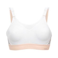 Triumph Biustonosz sportowy na fiszbinach Triaction Control Lite biały female biały 100B. Białe biustonosze sportowe damskie Triumph, s, z haftami, ze skóry, na fitness i siłownię. Za 229,00 zł.