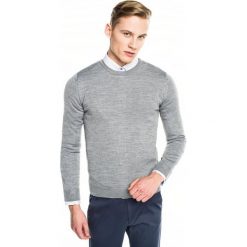 Swetry klasyczne męskie: sweter versa półgolf szary