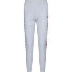 Spodnie dresowe Tommy Sport Cuffed Pant Piping S10S100596. Szare spodnie damskie Tommy Sport, s, z dresówki. Za 399,00 zł.
