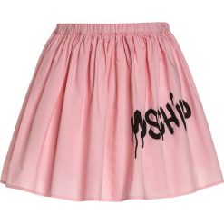 MOSCHINO SKIRT Spódnica mini sweet rose. Różowe spódniczki dziewczęce marki MOSCHINO, z bawełny, mini. W wyprzedaży za 463,20 zł.