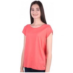Mustang T-Shirt Damski S Czerwony. Czerwone t-shirty damskie Mustang, s. W wyprzedaży za 55,00 zł.
