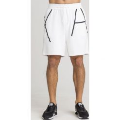 Spodenki Armani Exchange. Białe spodenki i szorty męskie Armani Exchange, m, z aplikacjami, z bawełny. Za 185,00 zł.
