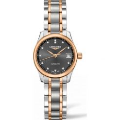 LONGINES Master Collection L2.128.5.07.7. Szare zegarki damskie LONGINES, ze stali. Za 9340,00 zł.