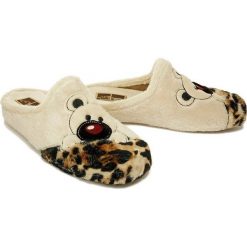 MANITU 320690-8 beige, kapcie damskie. Brązowe kapcie damskie Manitu. Za 159,90 zł.