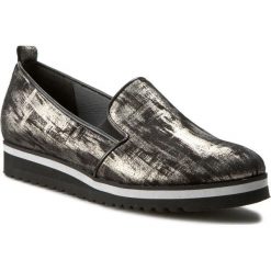 Półbuty SERGIO BARDI - Magda FW12727017LK 618. Szare półbuty damskie Sergio Bardi, bez wzorów, ze skóry, bez obcasa, na płaskiej podeszwie, bez zapięcia. W wyprzedaży za 139,00 zł.