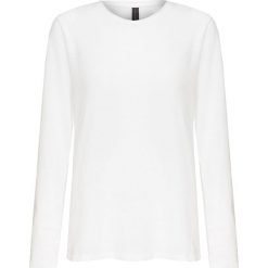 T-shirt 10DAYS. Białe bluzki damskie 10Days, bez wzorów, z elastanu, z okrągłym kołnierzem. W wyprzedaży za 252,00 zł.