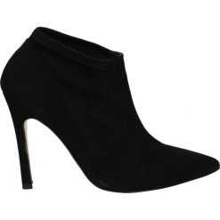 Botki - X013104 NERO. Czarne botki damskie marki Venezia, ze skóry. Za 239,00 zł.