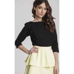 Czarna Bluzka Muriena. Czarne bluzki damskie Renee, s, bez wzorów, bez kołnierzyka, bez rękawów. Za 49,99 zł.
