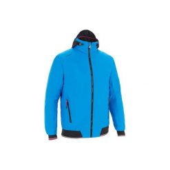 Bluza żeglarska RACE 100 męska. Niebieskie bluzy męskie TRIBORD, s, bez wzorów, z poliesteru, z kapturem, bez rękawów, bez kaptura. Za 179,99 zł.