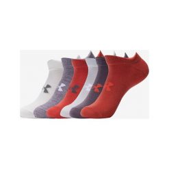 Under Armour Essential 6-pack Skarpetki Czerwony Szary. Szare skarpetki damskie Under Armour, bez wzorów, z elastanu. Za 94,95 zł.