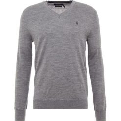 Polo Ralph Lauren SLIM FIT Sweter fawn grey heather. Szare bez kategorii Polo Ralph Lauren, xxl, z wełny, polo. Za 629,00 zł.
