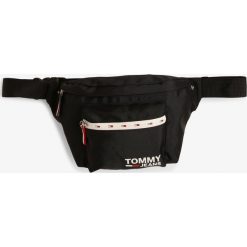 Tommy Jeans - Saszetka damska, czarny. Czarne saszetki damskie Tommy Jeans, bez wzorów, z jeansu, bez dodatków. Za 229,95 zł.