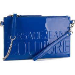 Torebka VERSACE JEANS COUTURE - E3VUBPO2 71279 285. Niebieskie torebki klasyczne damskie Versace Jeans Couture, bez wzorów, z jeansu, wizytowe, na ramię, bez dodatków. Za 369,00 zł.