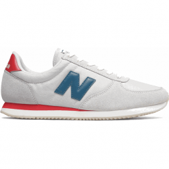 New Balance U220GB. Szare buty sportowe damskie New Balance, bez wzorów, ze skóry, klasyczne. Za 299,99 zł.