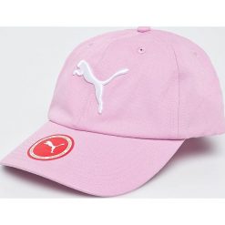 Puma - Czapka. Różowe czapki damskie marki Puma, z bawełny. W wyprzedaży za 39,90 zł.