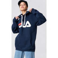 Bluzy damskie: FILA Bluza z kapturem Classic Logo – Navy