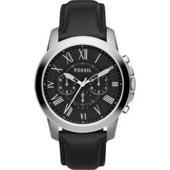 Zegarki męskie: Fossil GRANT Zegarek schwarz/silvercoloured