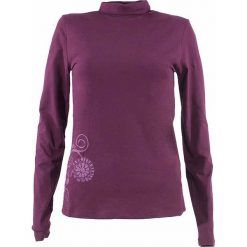 Koszulka w kolorze fioletowym. Fioletowe koszulki damskie Coline, xl, z nadrukiem, z bawełny. W wyprzedaży za 29,95 zł.