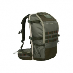 Plecak myśliwski X-ACCESS 45 l COMPACT. Brązowe plecaki męskie marki SOLOGNAC, bez wzorów, z poliesteru, sportowe. Za 249,99 zł.