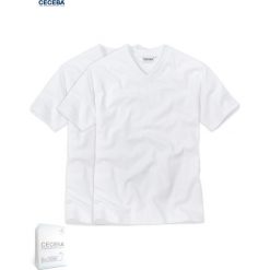Koszulka męska CECEBA 10039 2PACK. Koszulki męskie Ceceba, xxl, bez wzorów, bez kołnierzyka, bez rękawów. Za 67,00 zł.