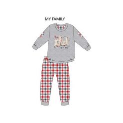 Bielizna chłopięca: Piżama Kids Boy 174/83 My Family szara r. 128