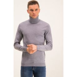 Golf JOOP! 30018327. Szare swetry męskie JOOP!, m, bez wzorów, z wełny, z golfem, bez kaptura. W wyprzedaży za 279,00 zł.