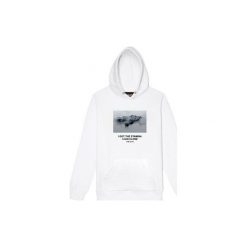 WHT HOODIE. Białe bluzy damskie z nadrukiem marki MAJORS, xl, z bawełny. Za 240,00 zł.