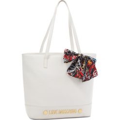 Torebka LOVE MOSCHINO - JC4125PP16LV0100 Bianco. Białe torebki klasyczne damskie Love Moschino, ze skóry ekologicznej. W wyprzedaży za 639,00 zł.