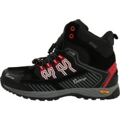 Buty sportowe chłopięce: Kastinger TOUR CROSS HI UKUT Buty trekkingowe black/red