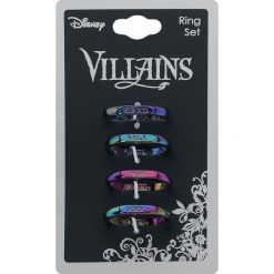 Disney Villains Stand Back You Fools Pierścień czarny. Czarne pierścionki damskie marki Disney Villains. Za 42,90 zł.