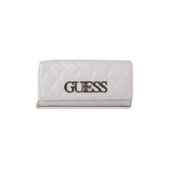Guess Portfel Beżowy Damski. Brązowe portfele damskie marki Guess, z aplikacjami. Za 269,00 zł.