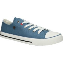TRAMPKI BIG STAR T174108. Szare trampki męskie BIG STAR, bez wzorów, retro, bez zapięcia. Za 69,99 zł.