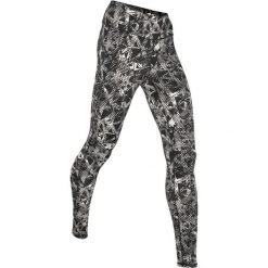Legginsy super-stretch, długie, Level 2 bonprix biel wełny wzorzysty. Białe legginsy marki bonprix, z wełny. Za 89,99 zł.