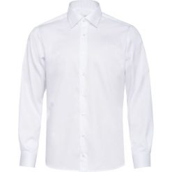 Męska Koszula Klasyczny Satyna Krój Biała. Białe koszule męskie Veva, m, bez wzorów, z satyny, eleganckie, z klasycznym kołnierzykiem, z długim rękawem. Za 169,00 zł.