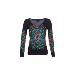 Swetry Desigual ENNIS. Czarne swetry damskie marki Desigual, s, bez wzorów, bez rękawów, bez kaptura. Za 309,00 zł.