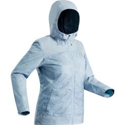 Kurtka turystyczna zimowa SH100 x-warm damska. Różowe kurtki damskie QUECHUA, na zimę, xl, bez wzorów, z poliesteru, bez kaptura. Za 169,99 zł.
