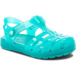Sandały dziewczęce: Sandały CROCS – Isabella Sandal Ps 204035 Tropical Teal