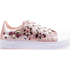 Sneakersy damskie z kryształkami (40). Różowe sneakersy damskie Estetino. Za 49,00 zł.