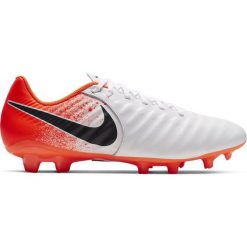 Buty piłkarskie Nike Tiempo Legend 7 Academy Fg M AH7242-118. Białe buty sportowe męskie Nike, ze skóry, bez zapięcia, do piłki nożnej. W wyprzedaży za 319,00 zł.