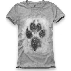 T-shirt damski UNDERWORLD Animal footprint. Szare koszulki damskie Underworld, m, z bawełny. Za 69,99 zł.