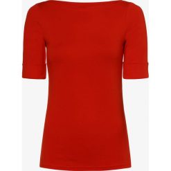 Lauren Ralph Lauren - T-shirt damski, pomarańczowy. Pomarańczowe t-shirty damskie Lauren Ralph Lauren, m, bez wzorów, eleganckie, bez kołnierzyka. Za 119,95 zł.
