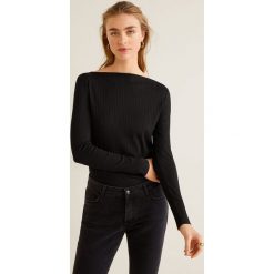 Mango - Bluzka Impachi. Zielone bluzki damskie Mango, s, bez wzorów, z elastanu, casualowe, bez kołnierzyka. W wyprzedaży za 39,90 zł.