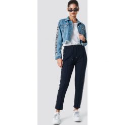 Spodnie damskie: Minimum Spodnie Titta - Blue,Navy