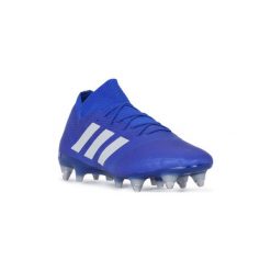 Buty do piłki nożnej adidas NEMEZIZ 18.1 SG. Niebieskie halówki męskie Adidas, do piłki nożnej. Za 904,75 zł.