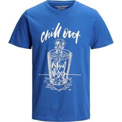Jack&Jones Męska koszulka Joroctobooze Tee S Crew Neck Surf the Web (rozmiar S). Koszulki męskie Jack&Jones, s, bez wzorów, bez kołnierzyka, bez rękawów. W wyprzedaży za 37,00 zł.