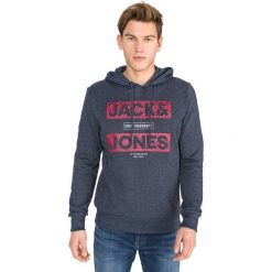 Jack & Jones New Gerard Bluza Niebieski. Niebieskie bluzy męskie Jack & Jones, l, z haftami, z bawełny, bez kołnierzyka, bez rękawów, bez kaptura. Za 175,95 zł.