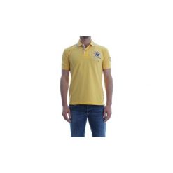 Koszulki polo z krótkim rękawem Napapijri GANDY 1 N0YHDW. Żółte koszulki męskie Napapijri, s, bez wzorów, polo, z krótkim rękawem, krótkie. Za 258,45 zł.