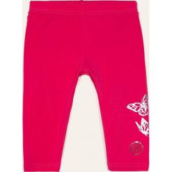 Desigual - Legginsy dziecięce. Niebieskie spodnie dziewczęce Desigual, s, z nadrukiem, z elastanu. W wyprzedaży za 59,90 zł.
